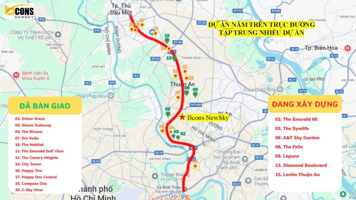 vi tri Bcons New City