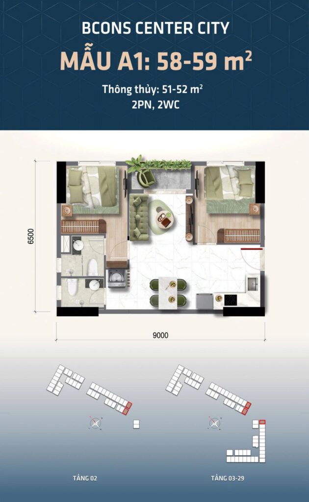 biệt thự song lập dự án Gladia Khang Điền