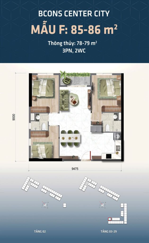 biệt thự tứ lạpGladia Khang Điền